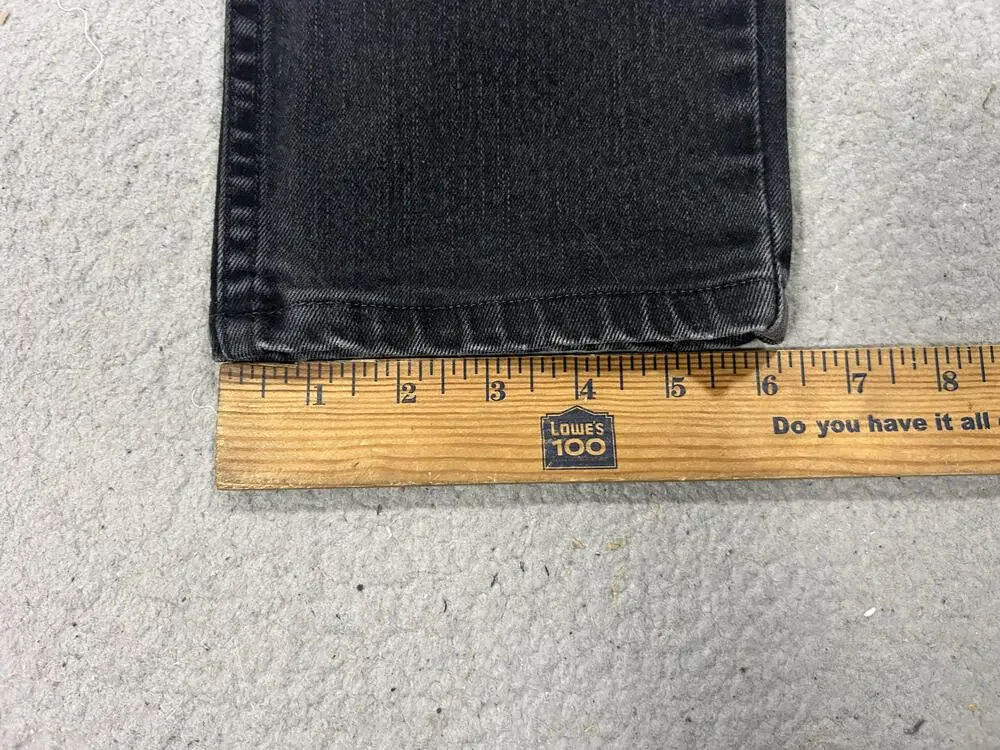 Levis 511 Jeans Mens 28x26 Gray Slim Fit Stretch Denim Charcoal Wash Zip Fly